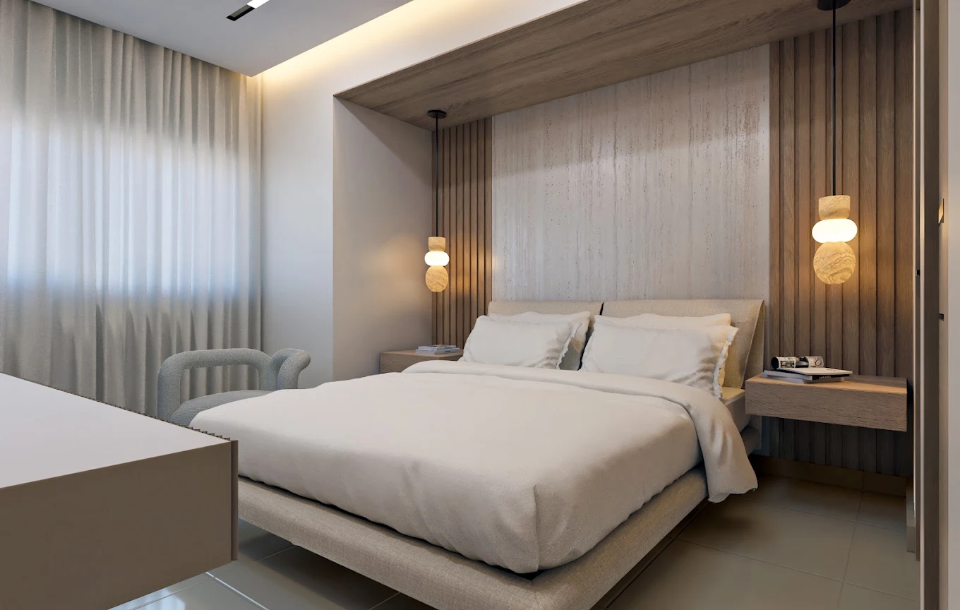 Santo Domingo Park View Apartment at Amer Tower Bedroom View